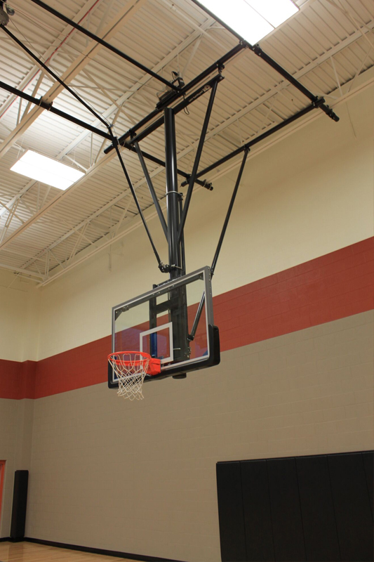 Controlling Ceiling Suspended Gymnasium Equipment Athletic Business